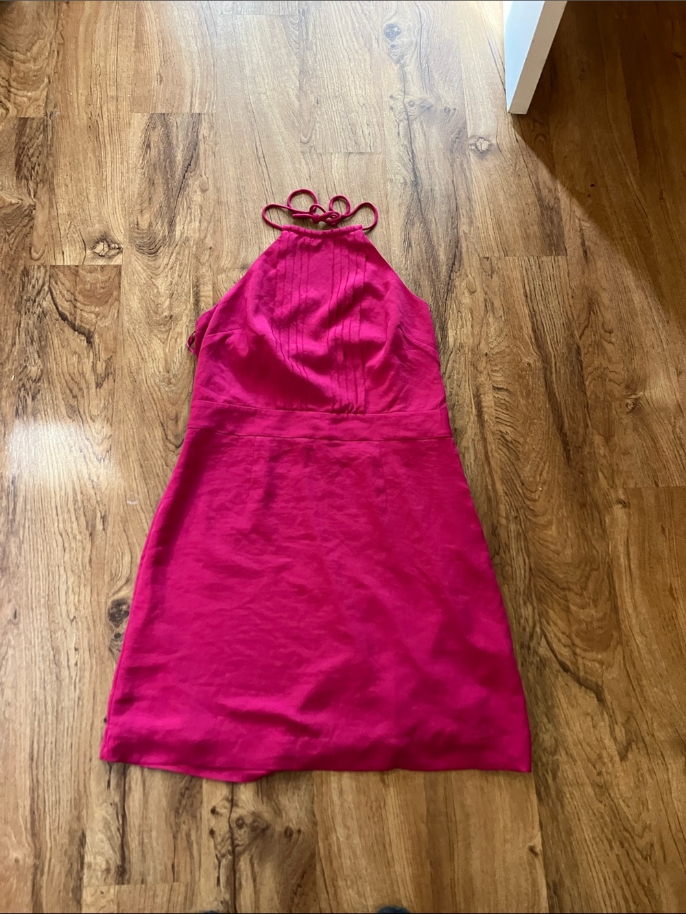 Banana republic 10p hot pink halter sundress hot girl summer